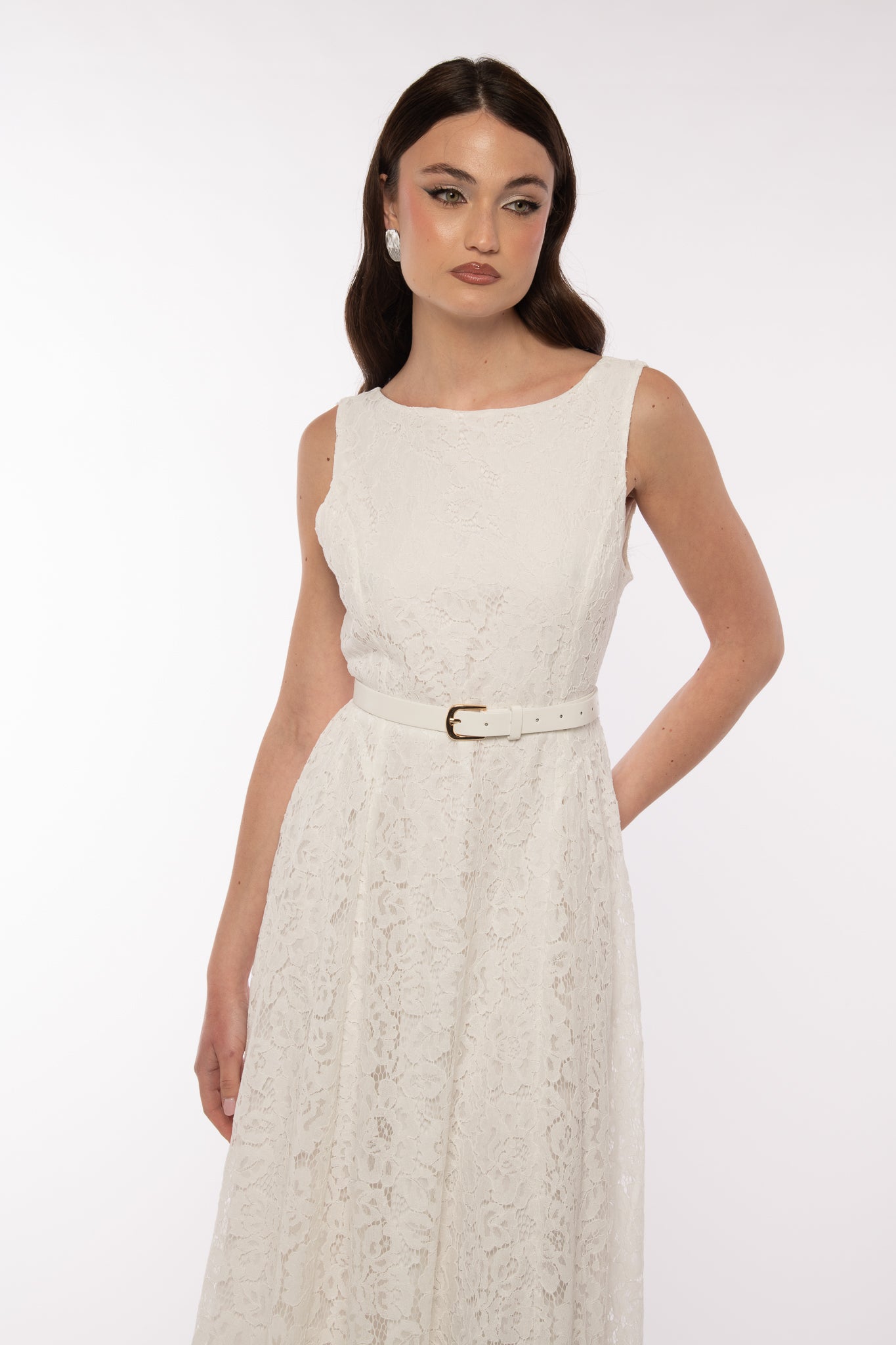 Abito ‘PIZZO 2.0’ Bianco