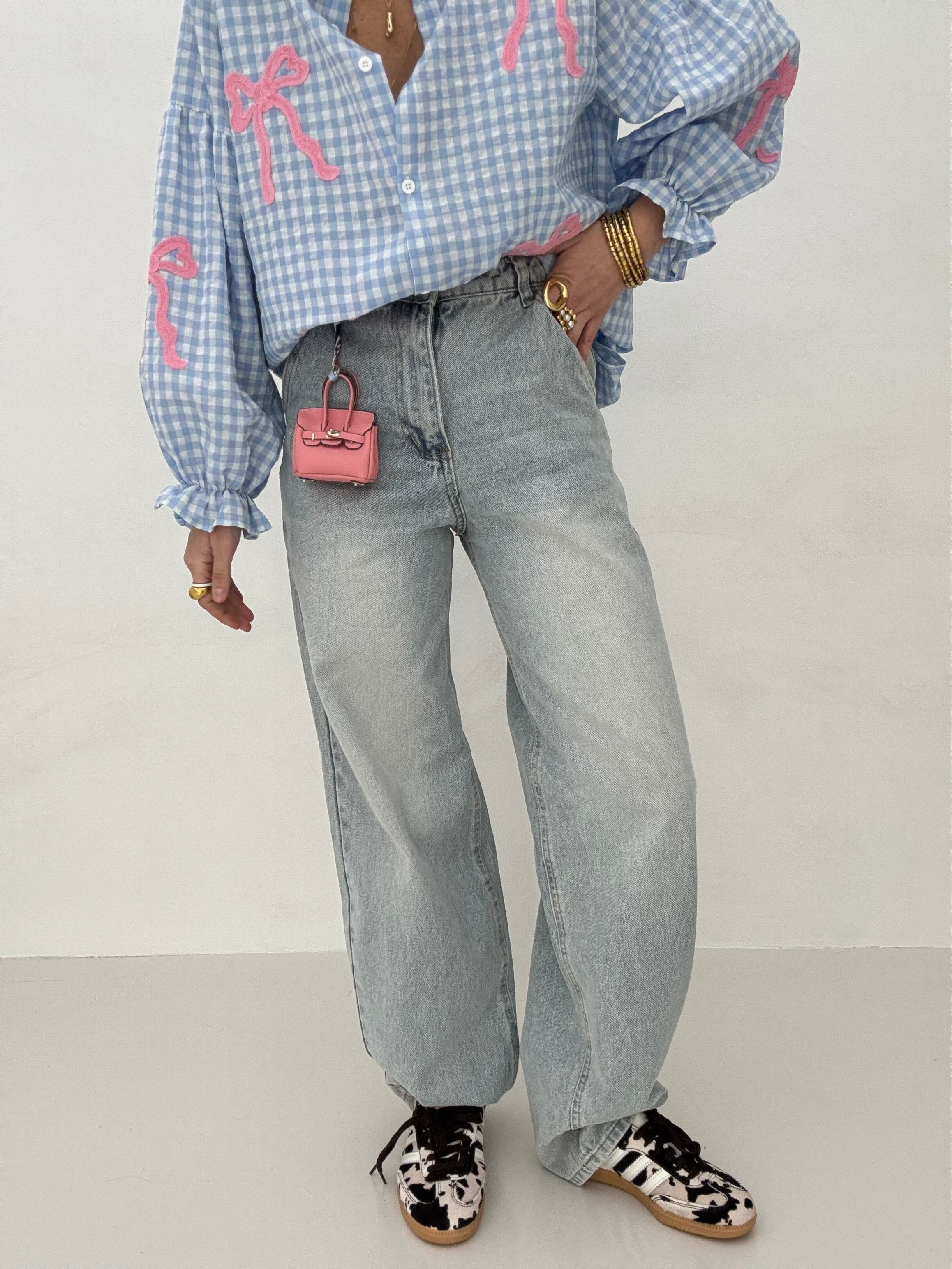 Jeans ‘BALLON BASIC’ Denim Chiaro