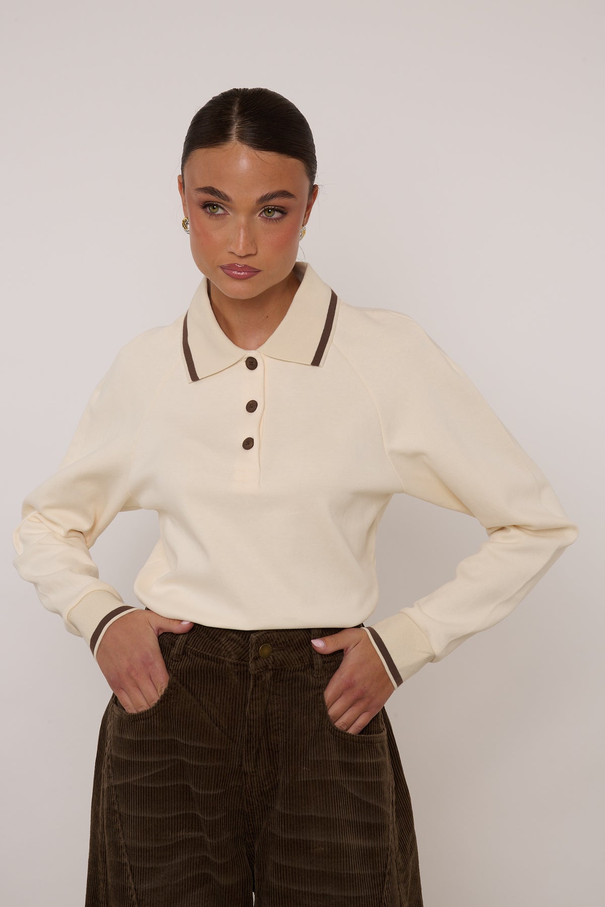 Polo ‘96% COTONE’ By Lumina Panna