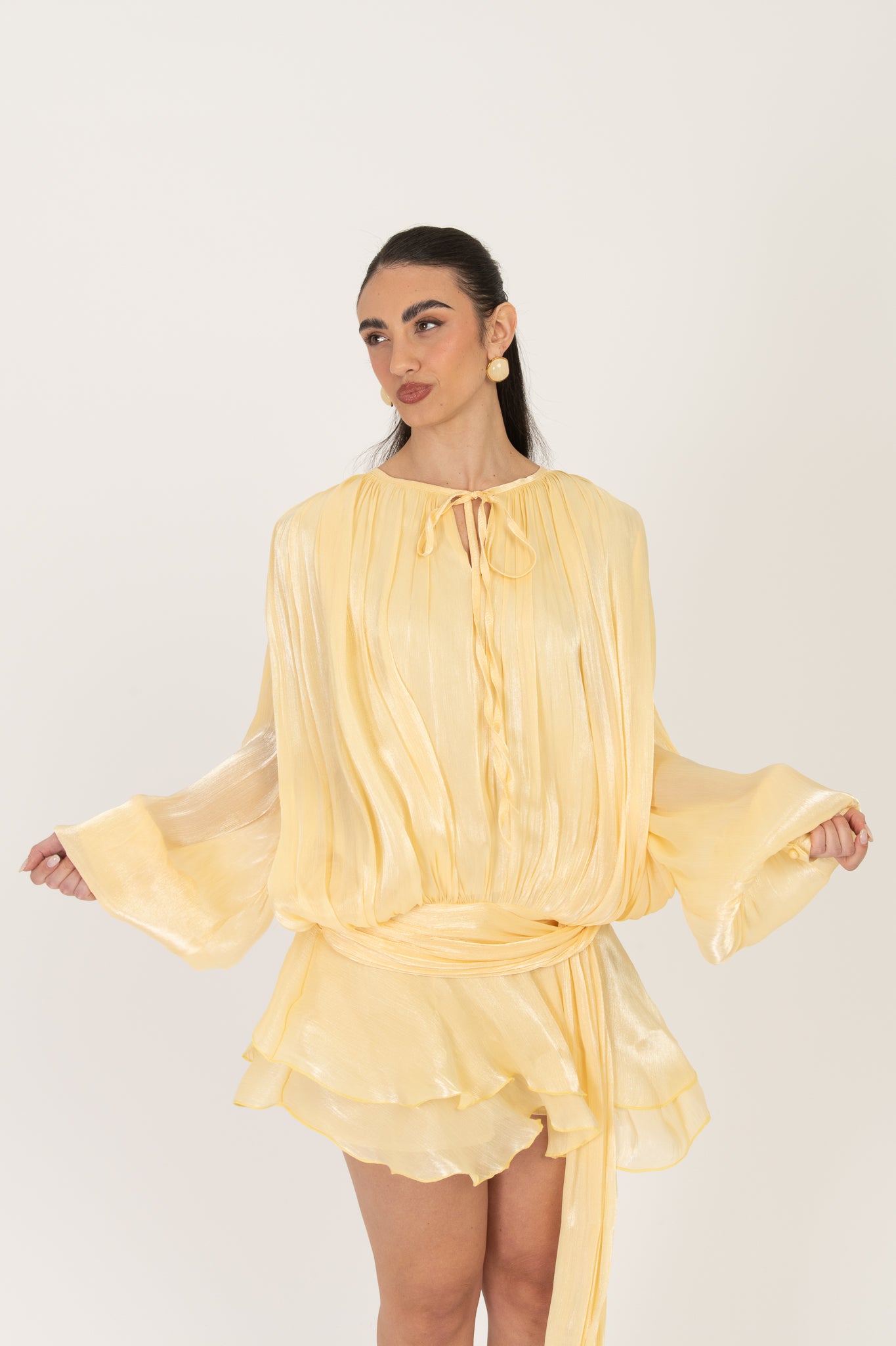 Abito ‘CHIFFON CON COULOTTE’ Giallo