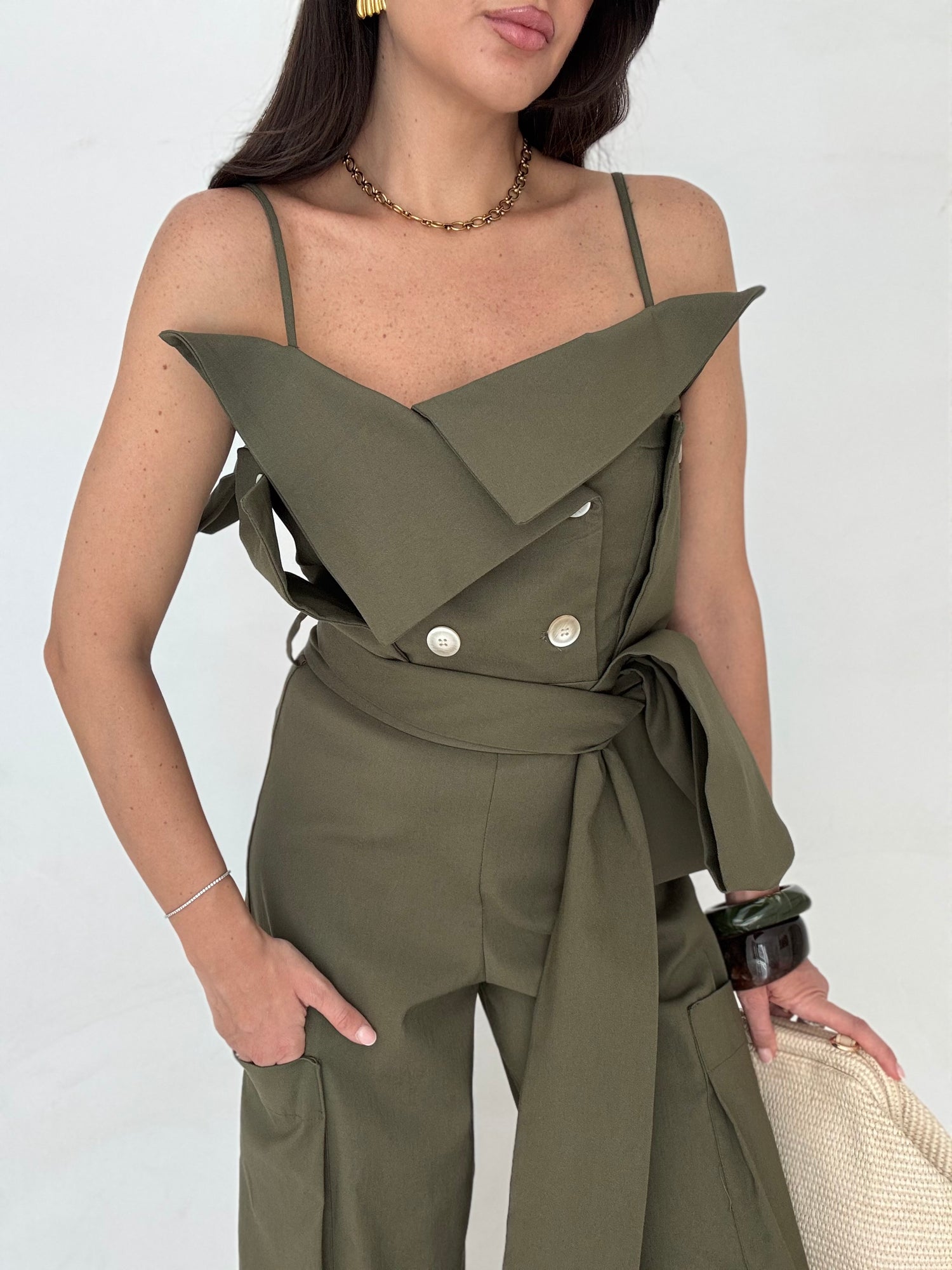 Tuta ‘TASCONI’ By Lumina Verde Militare