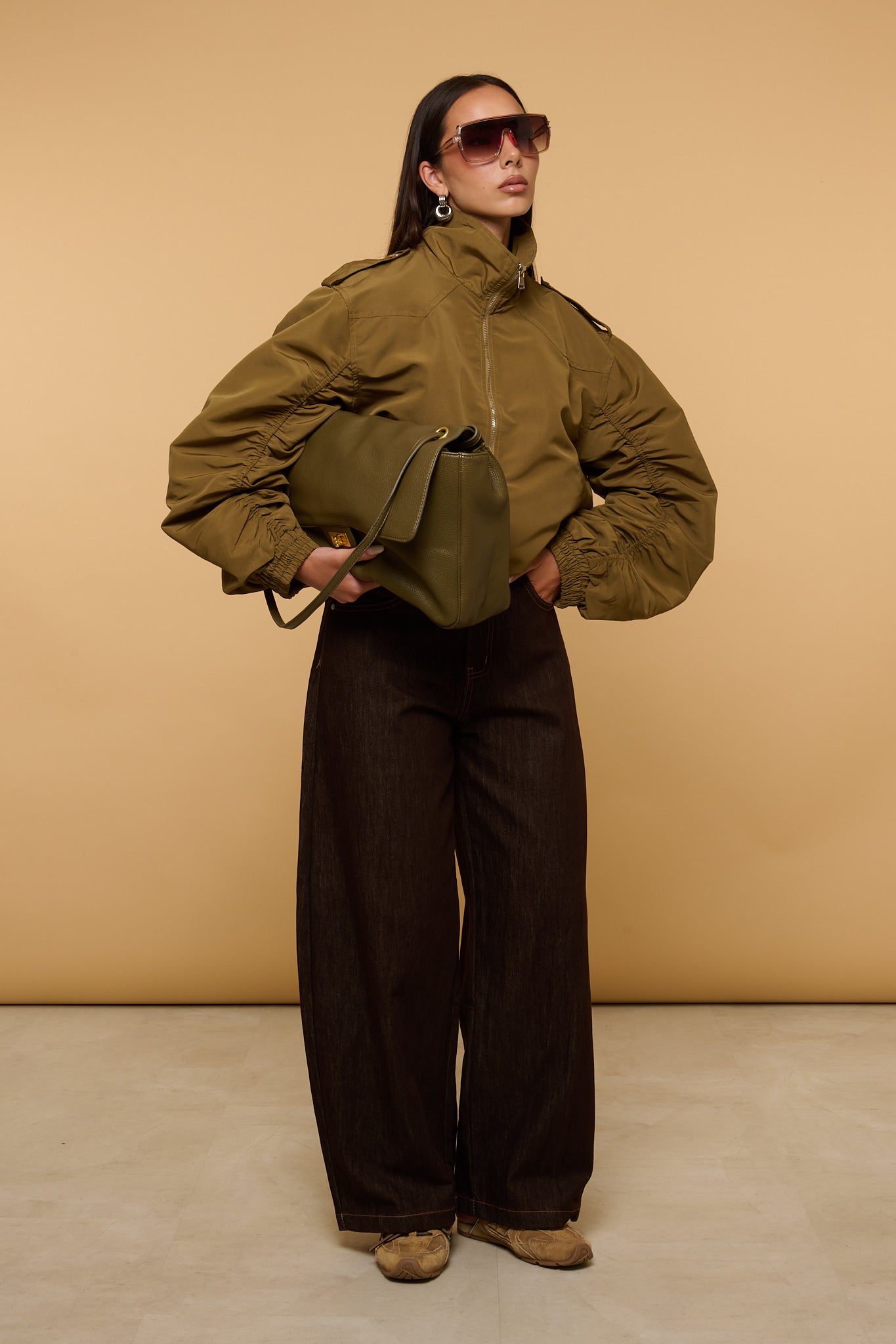 Jeans ‘BALLON’ Cacao