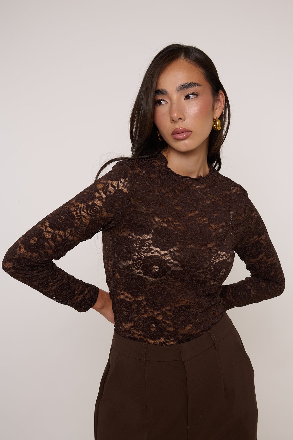 Maglia ‘MACRAMÈ’ Cacao