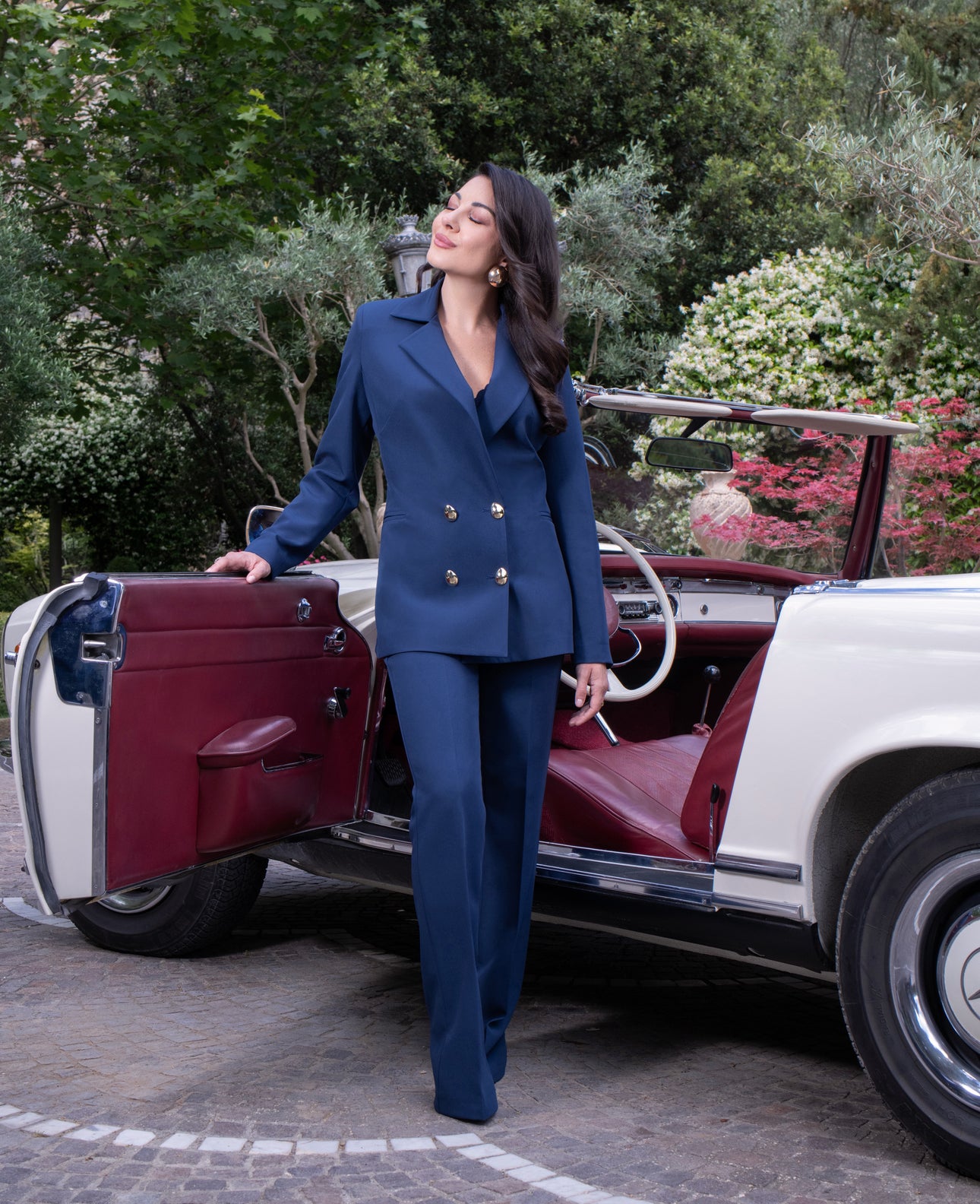 Tailleur ‘BOTTONI GOCCIA 3&33’ Blu Notte