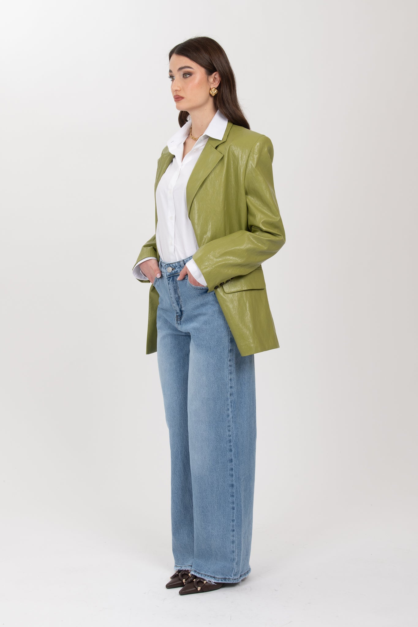 Jeans ‘GAMBA DRITTA F2368’ Denim Chiaro