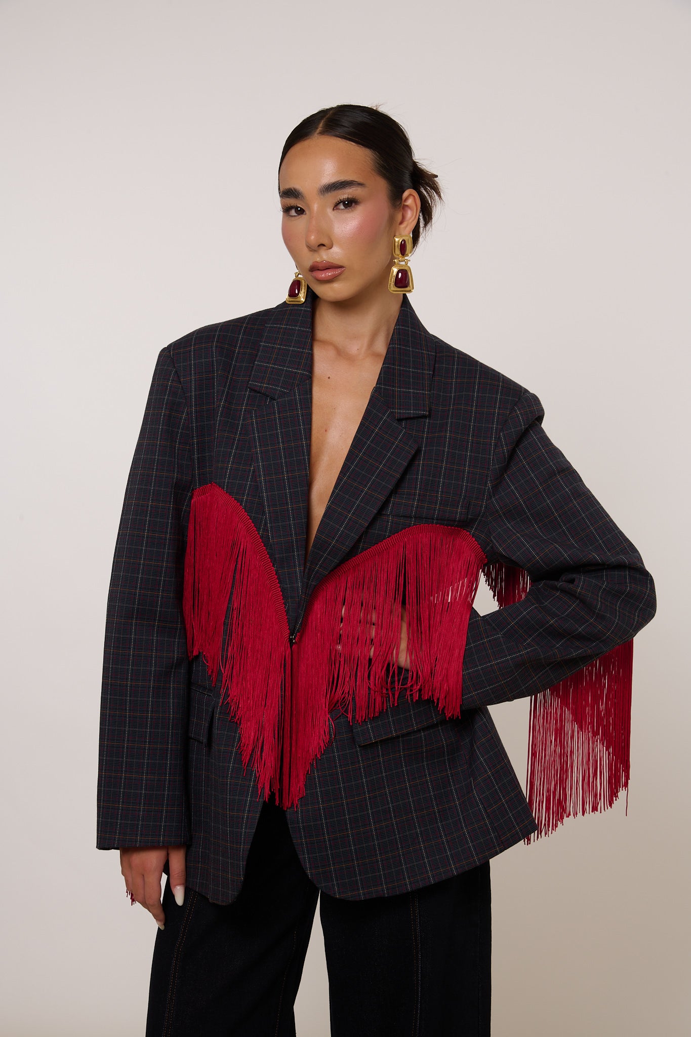 Blazer ‘FRANGE’ By Lumina