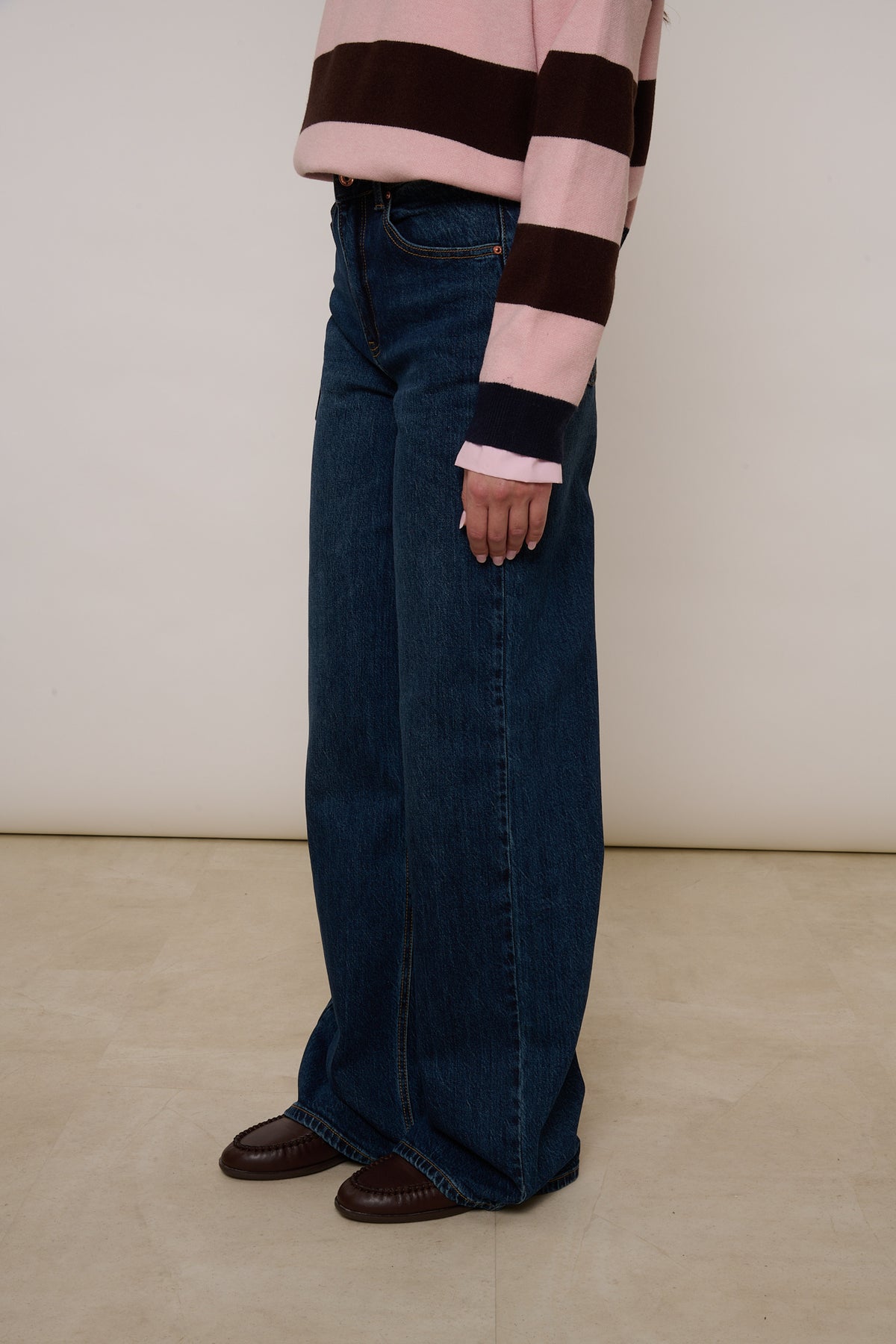 JEANS ‘WIDE LEG’ Denim Scuro 2.0