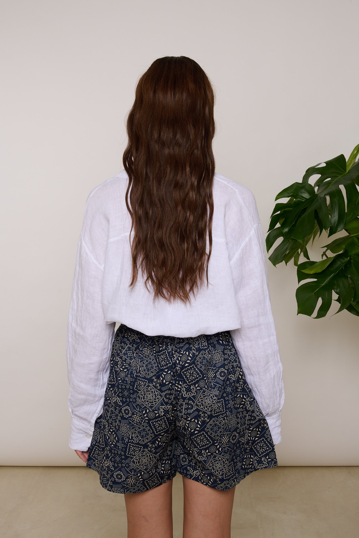 Pantaloncino ‘BOXER’ Fantasia Bandana Blu