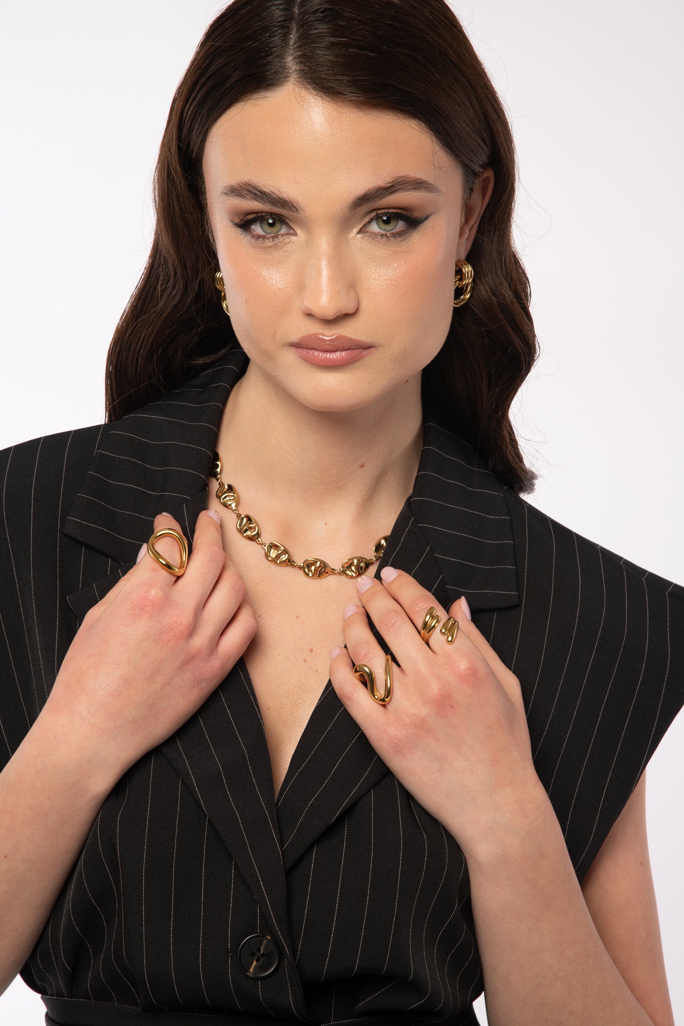 Collana ‘CERCHI VINTAGE’ Oro