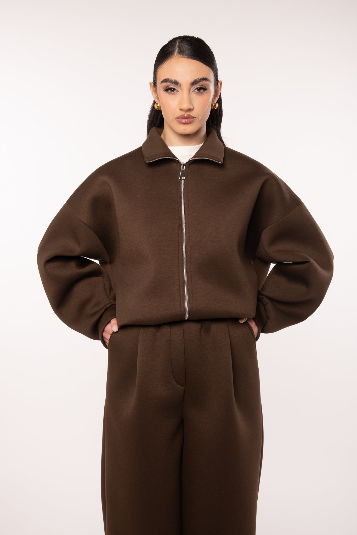 Coordinato Tuta ‘HOLIDAY’ Cacao