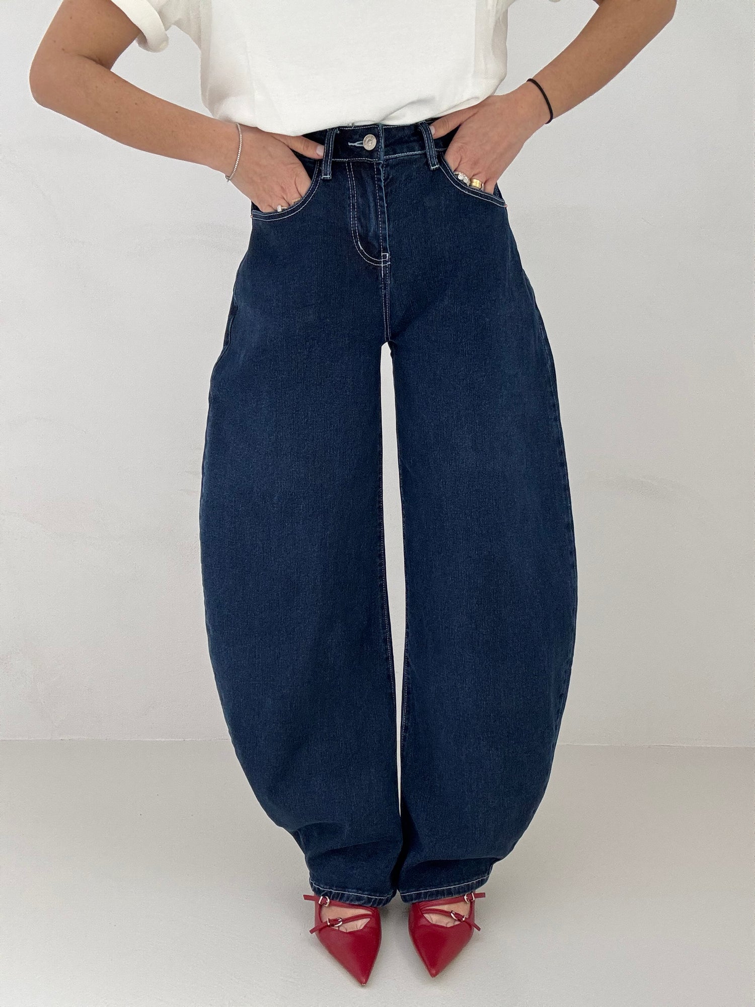 Jeans ‘BALLON BASIC’ Denim Scuro