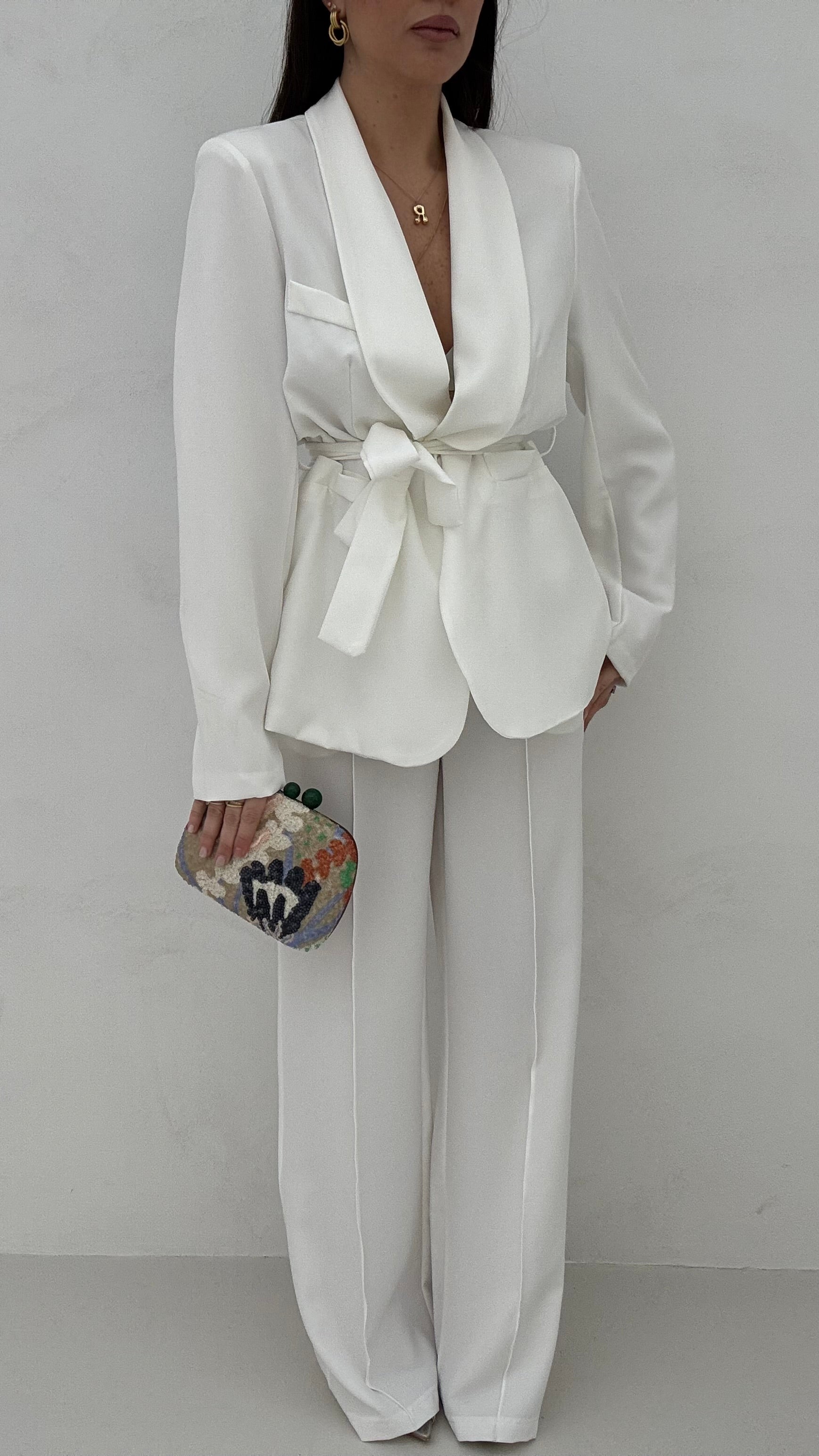 Tailleur ‘SVEVA’ Bianco