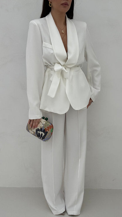 Tailleur ‘SVEVA’ Bianco