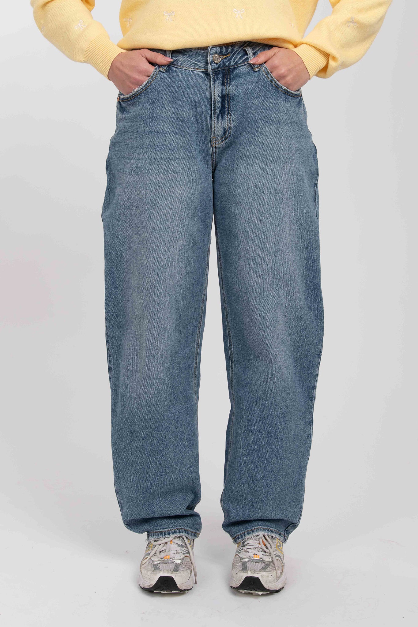 Jeans ‘BALLON’ Denim Medio