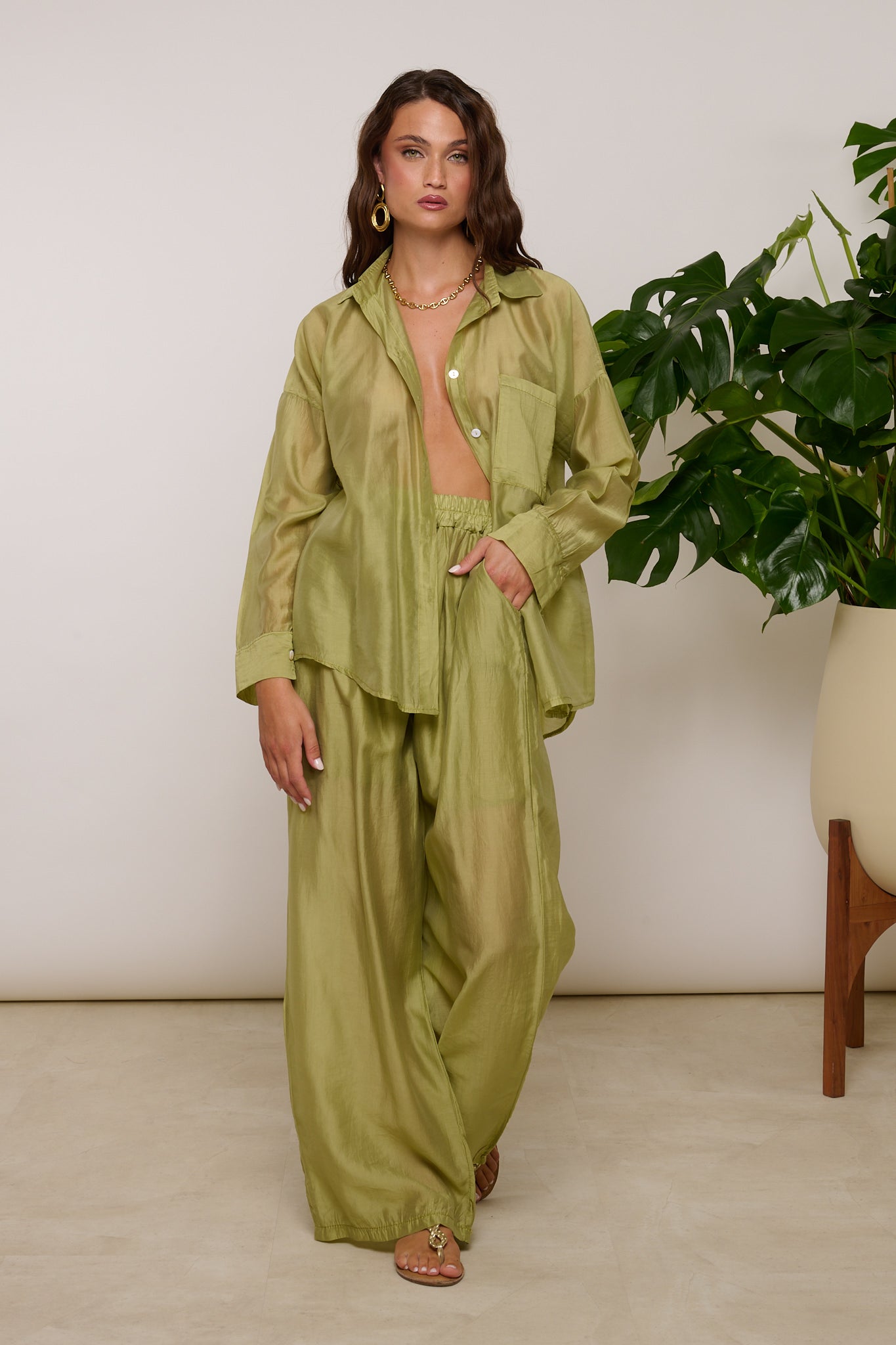 Coordinato ‘CHIFFON’ Verde
