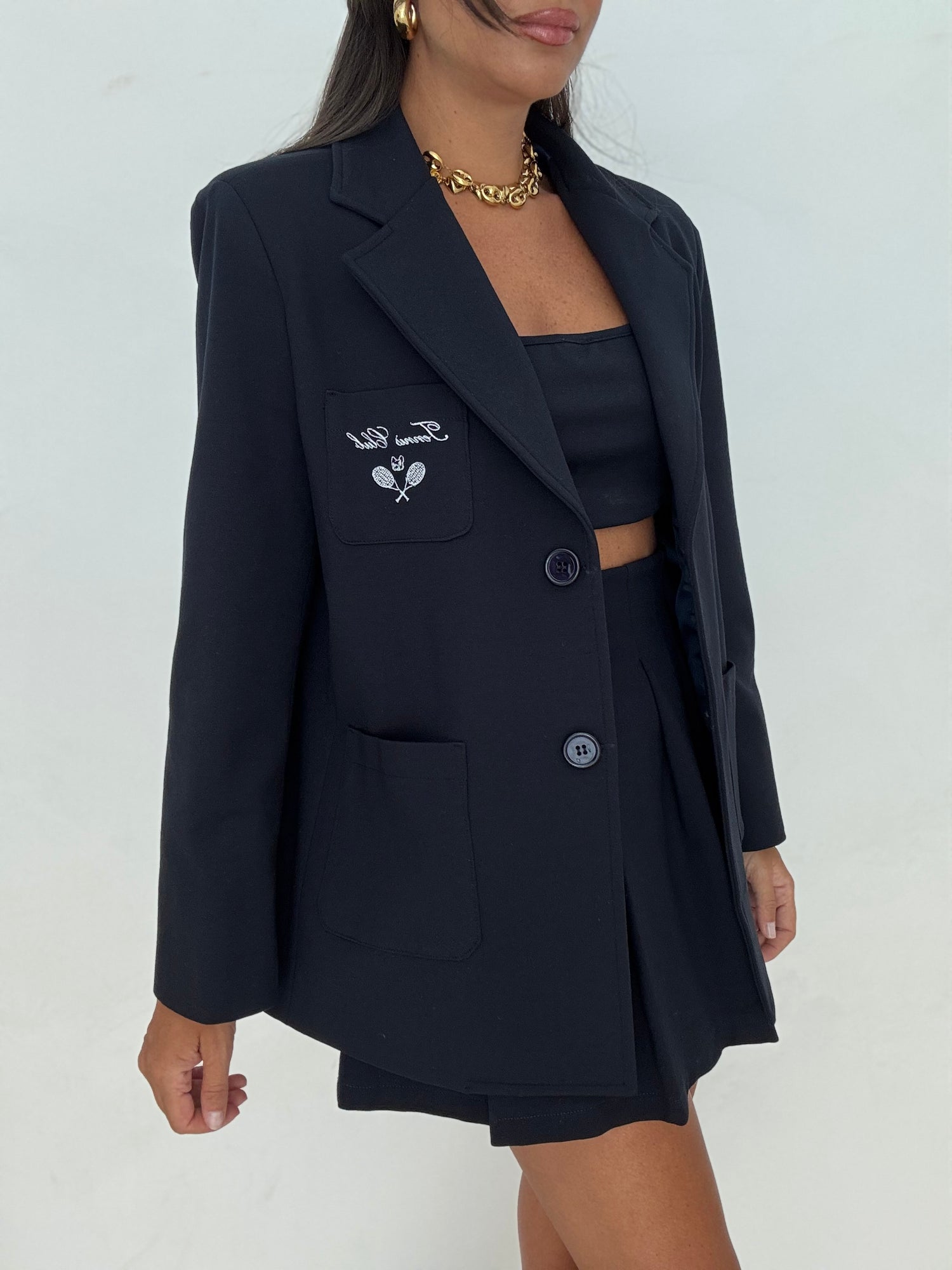 Blazer ‘TENNIS CLUB’ 3&33 Blu Notte