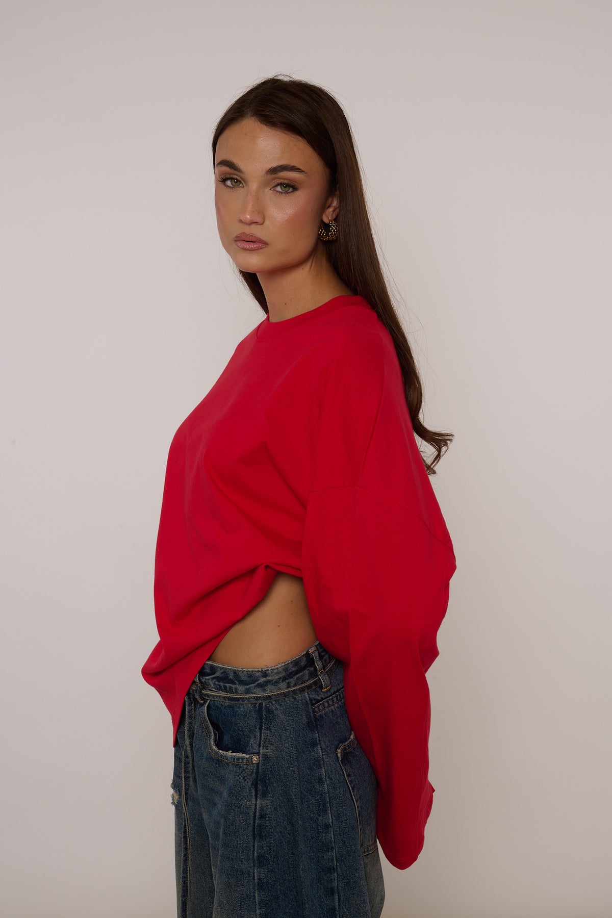 Maglia ‘OVERSIZE’ 100% COTONE By Lumina Rossa