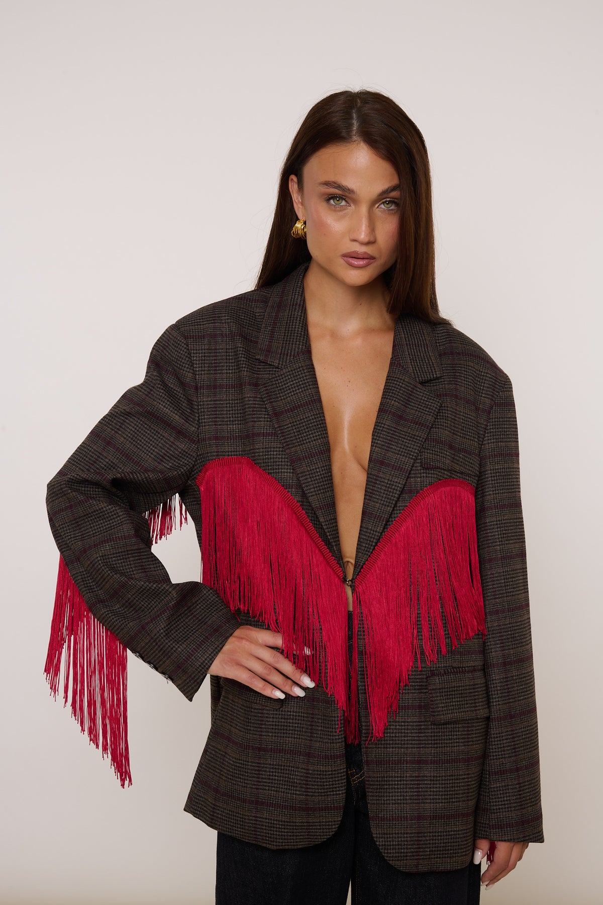Blazer ‘FRANGE’ By Lumina