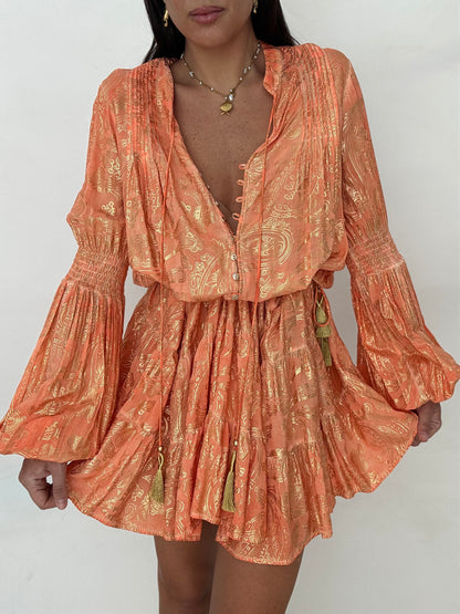 Abito ‘INDIA’ Arancio