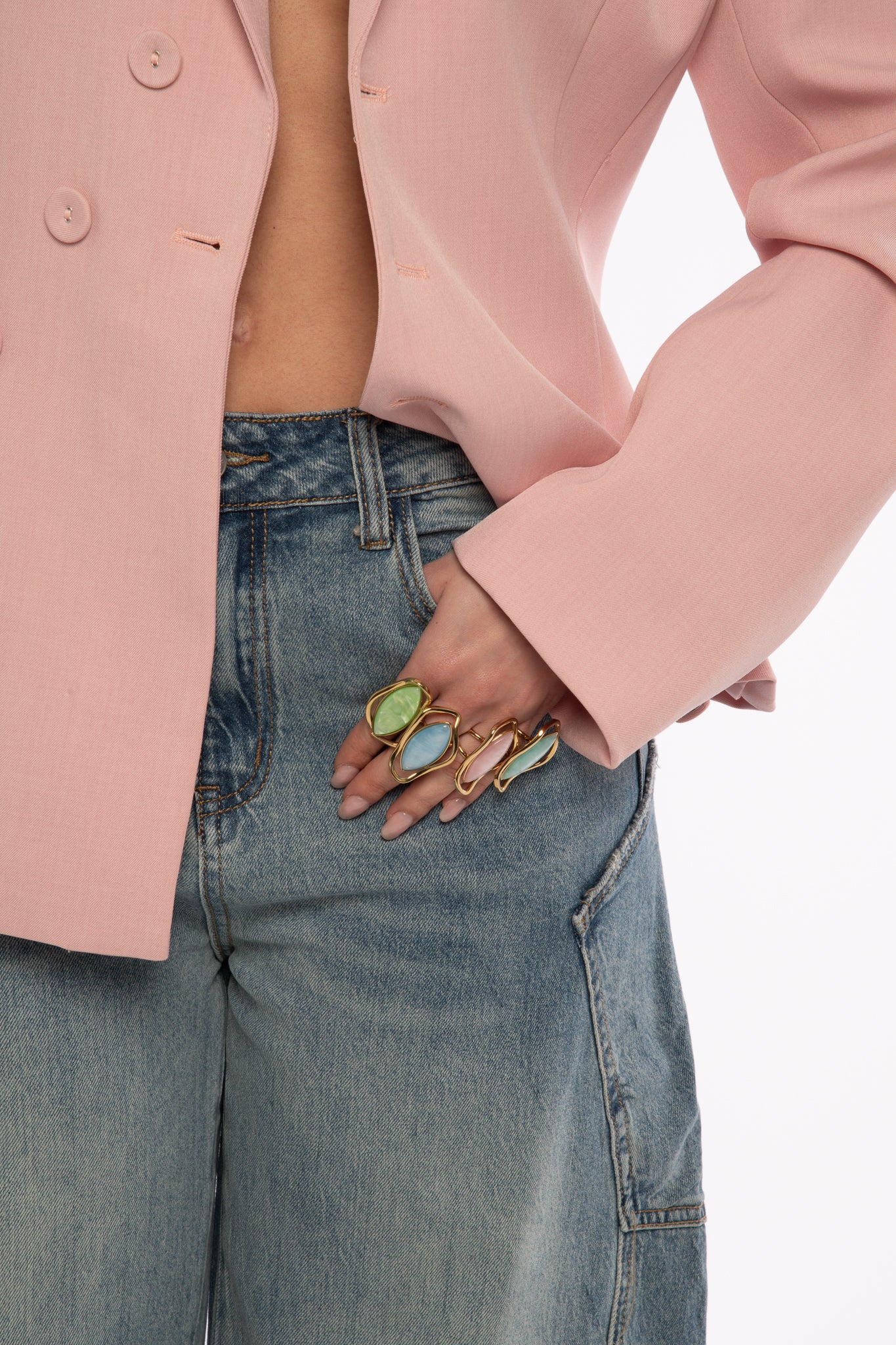 Anello ‘MADRE PERLA’ Oro