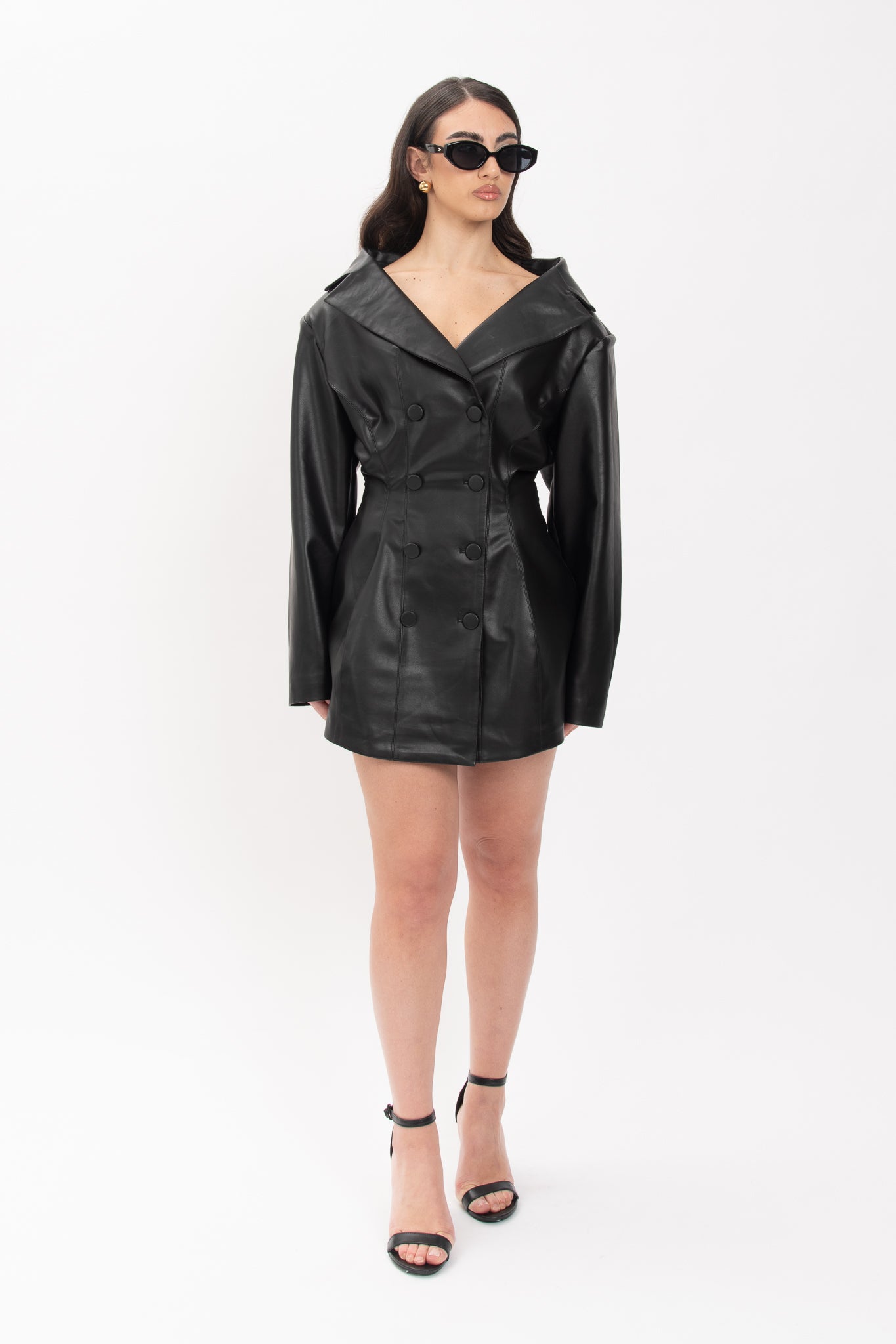 Abito/Giacca ‘ECO-PELLE’ Nero