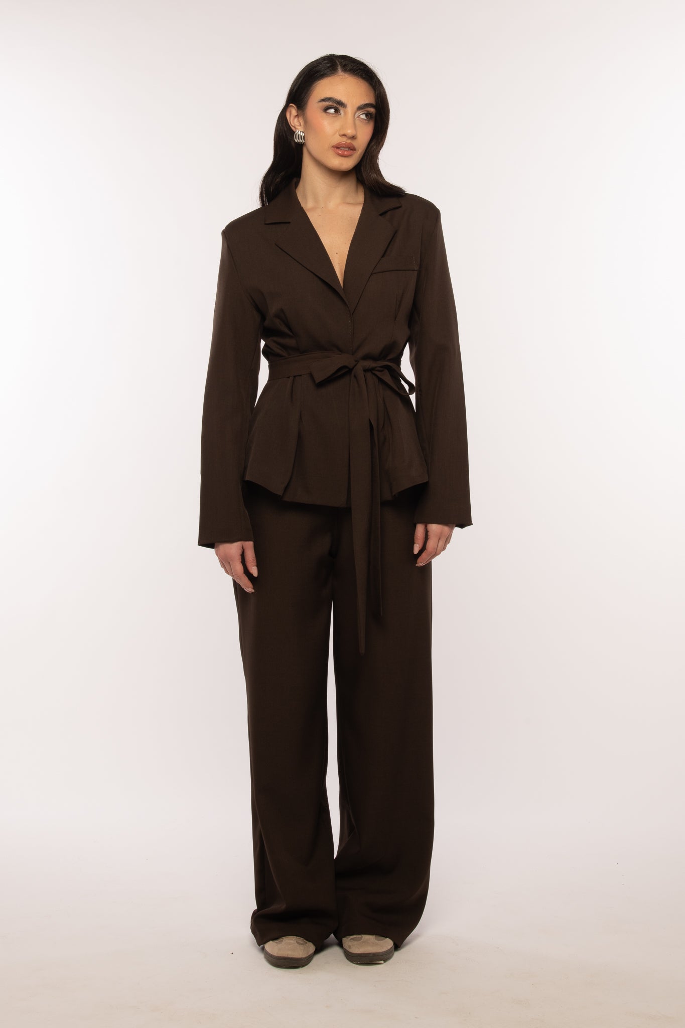 Tailleur ‘CINTURA’ Cacao