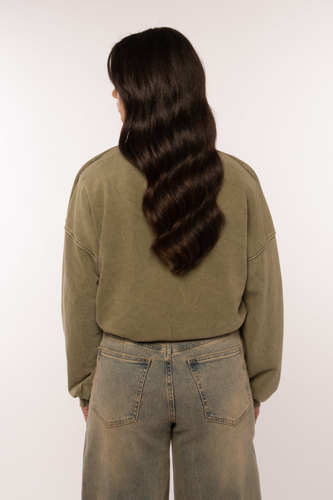 Felpa ‘VINTAGE’ Verde Militare