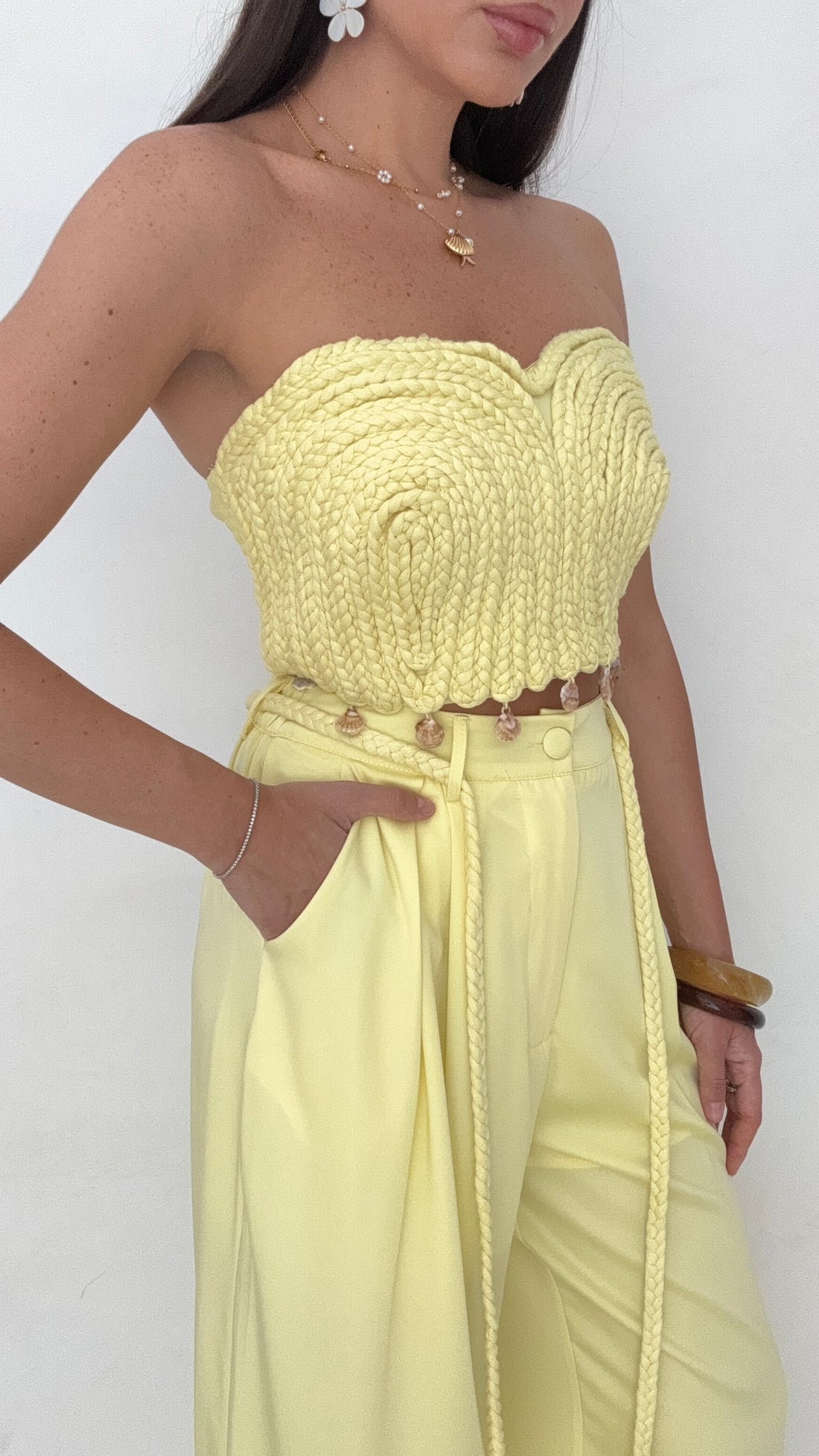 Coordinato ‘BORA BORA’ Giallo