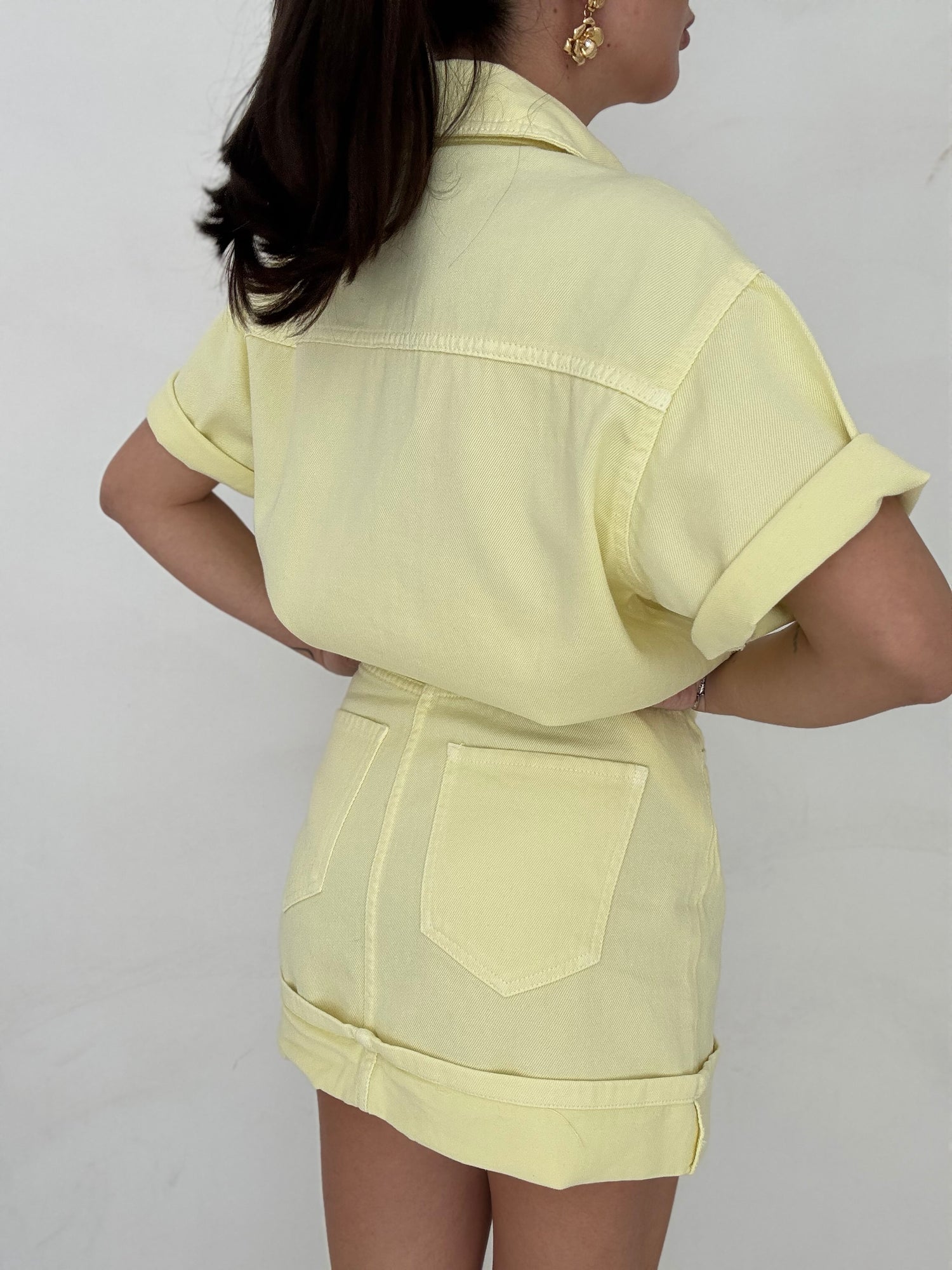 Gonna ‘MIAMI’ 100% COTONE Gialla